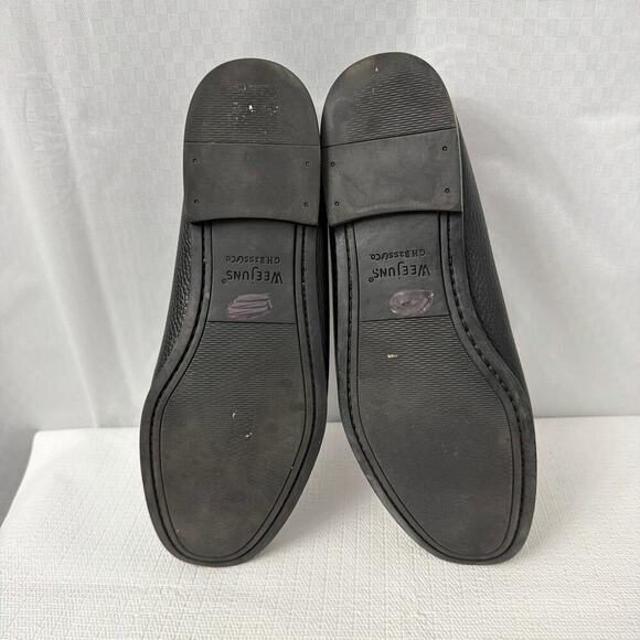 GH Bass Weejuns Shoes Mens 12 M Brown Leather Kiltie Tassel Loafers Moccasin